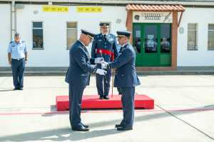 El coronel Carlos Jiménez Andrés toma posesión de su  cargo como jefe de la Base Aérea de Lanzarote