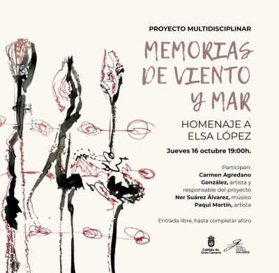 La Casa-Museo Pérez Galdós acoge el proyecto multidisciplinar ‘Memorias de viento y mar’, un homenaje a Elsa López