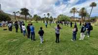 Cientos de jóvenes se reunirán este fin de semana en el parque de Las Mil Palmeras
