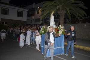 Veneguera honra a la Virgen de Fátima