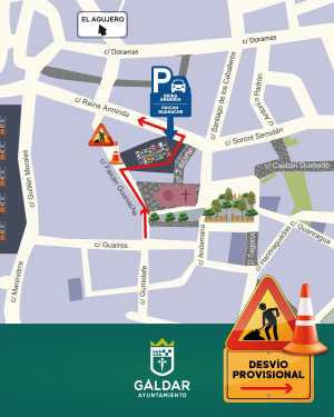 Comienzan este martes las obras de renovación de la calle Faicán Guanache