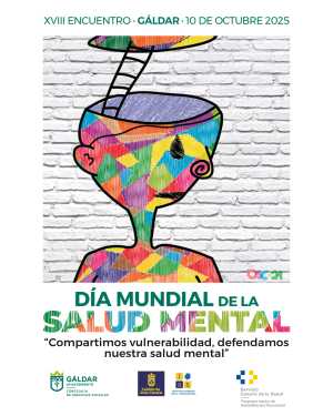 Gáldar celebra este viernes 10 de octubre el XVIII Encuentro por el Día Mundial de la Salud Mental