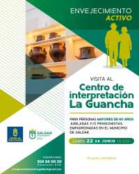 La Concejalía del Mayor organiza una visita al Centro de Interpretación de La Guancha dentro del programa de Envejecimiento Activo