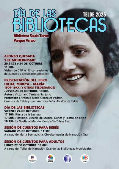 Telde celebran la Semana de las Bibliotecas con una amplia programación cultural