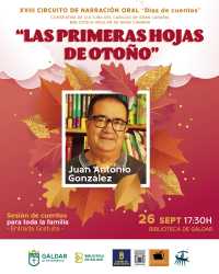 La Biblioteca organiza una sesión de cuentos para toda la familia con Juan Antonio González el 26 de septiembre