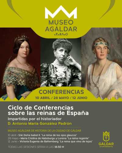 El Museo Agáldar continúa este miércoles con el Ciclo de Conferencias sobre las Reinas de España