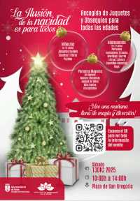 La plaza de San Gregorio acoge este sábado la gran recogida solidaria de juguetes destinada a las fa